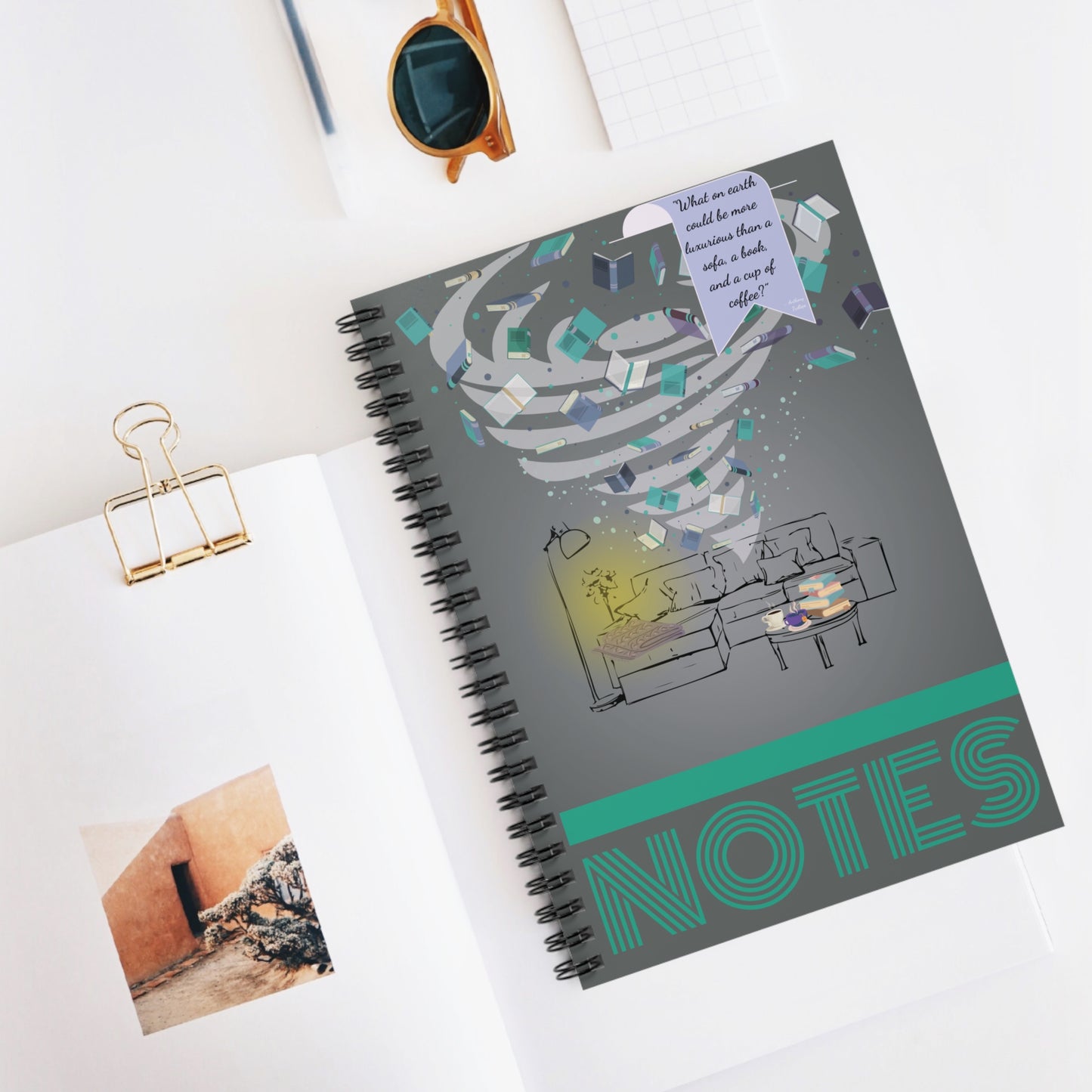 Journal/Notebook (Spiral) - Reading Notes