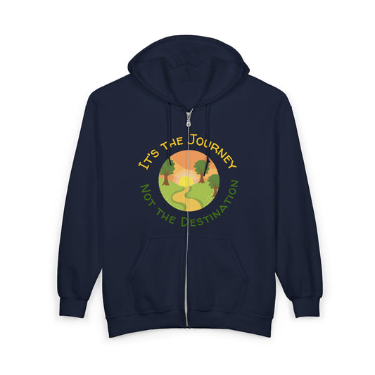 Hoodie - Full Zip (Adult) - It's the Journey