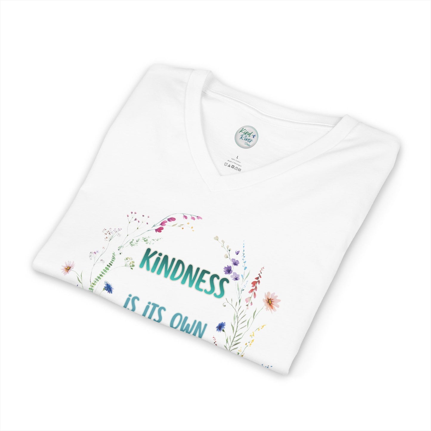 Kindness Is Magic V-Neck Tee (Adult)