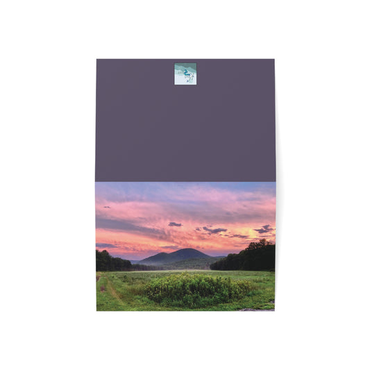 Note Cards | Set of 10 - Field at Dusk (original photograph by Kind River Studio)