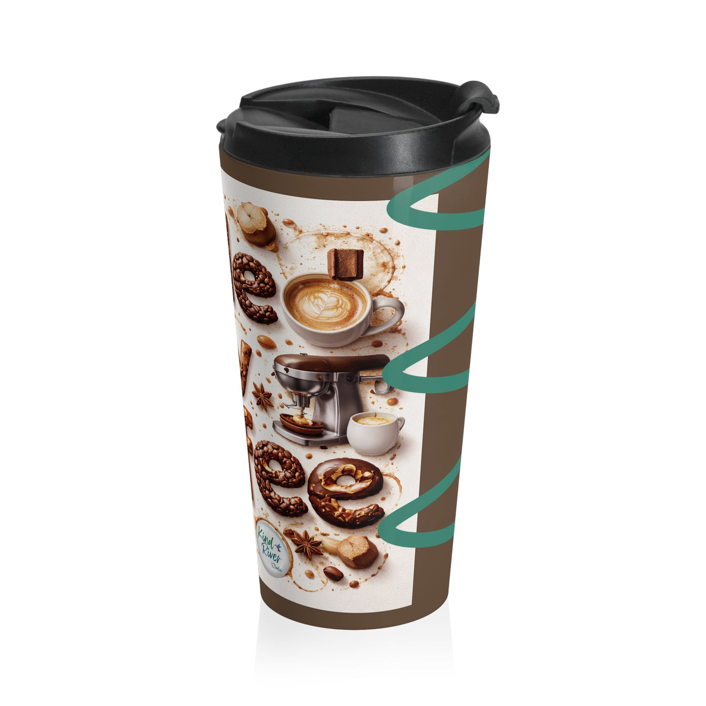 Fueled by Coffee Travel Mug