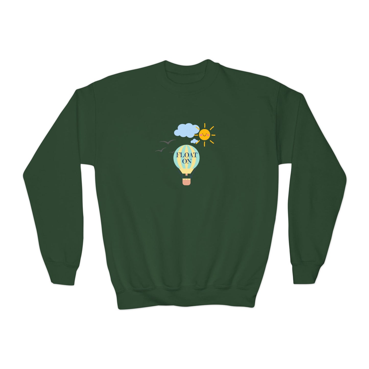 Crewneck Sweatshirt (Youth) - Long Sleeve - Float On