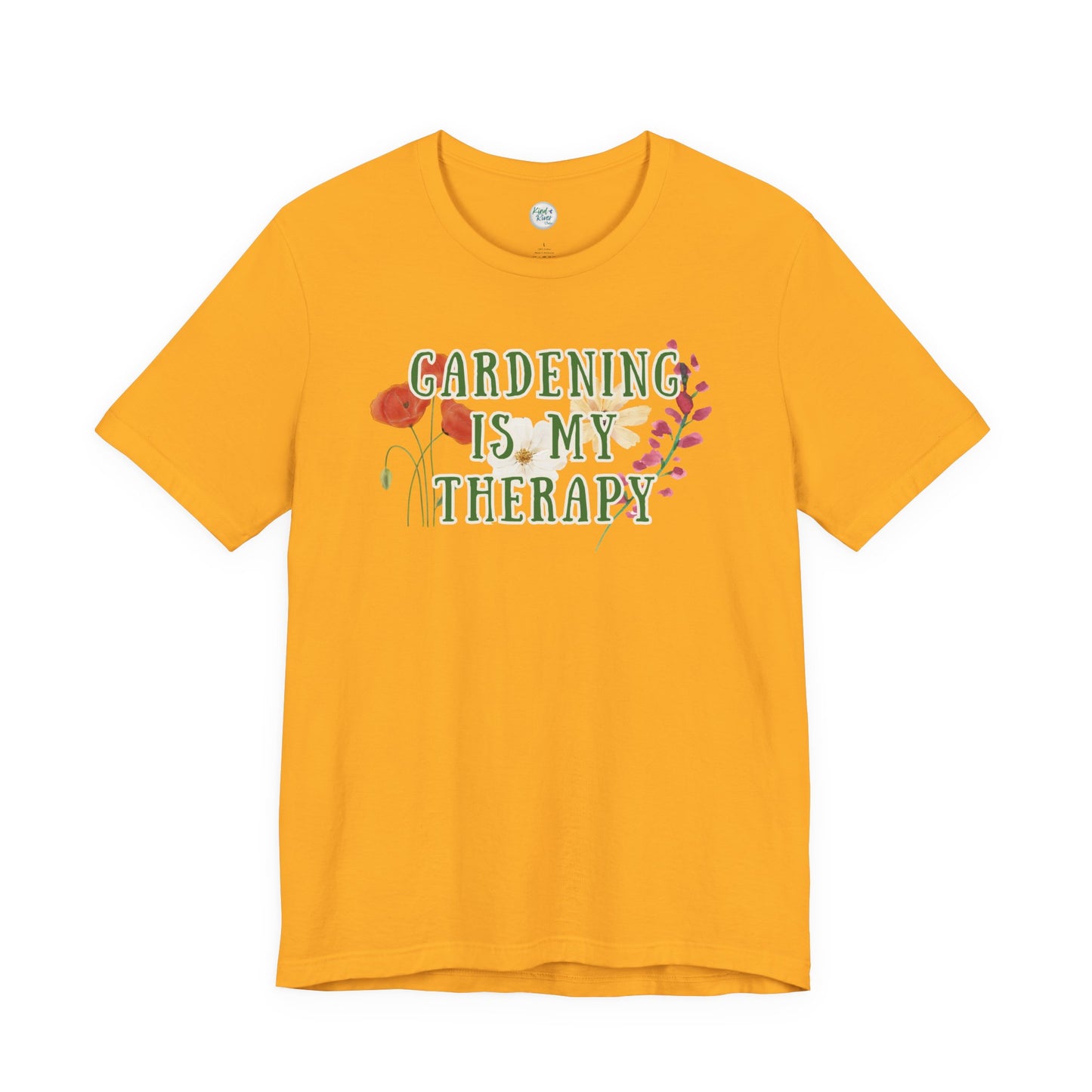 Tee - Short Sleeve (Adult) - Gardening Is My Therapy