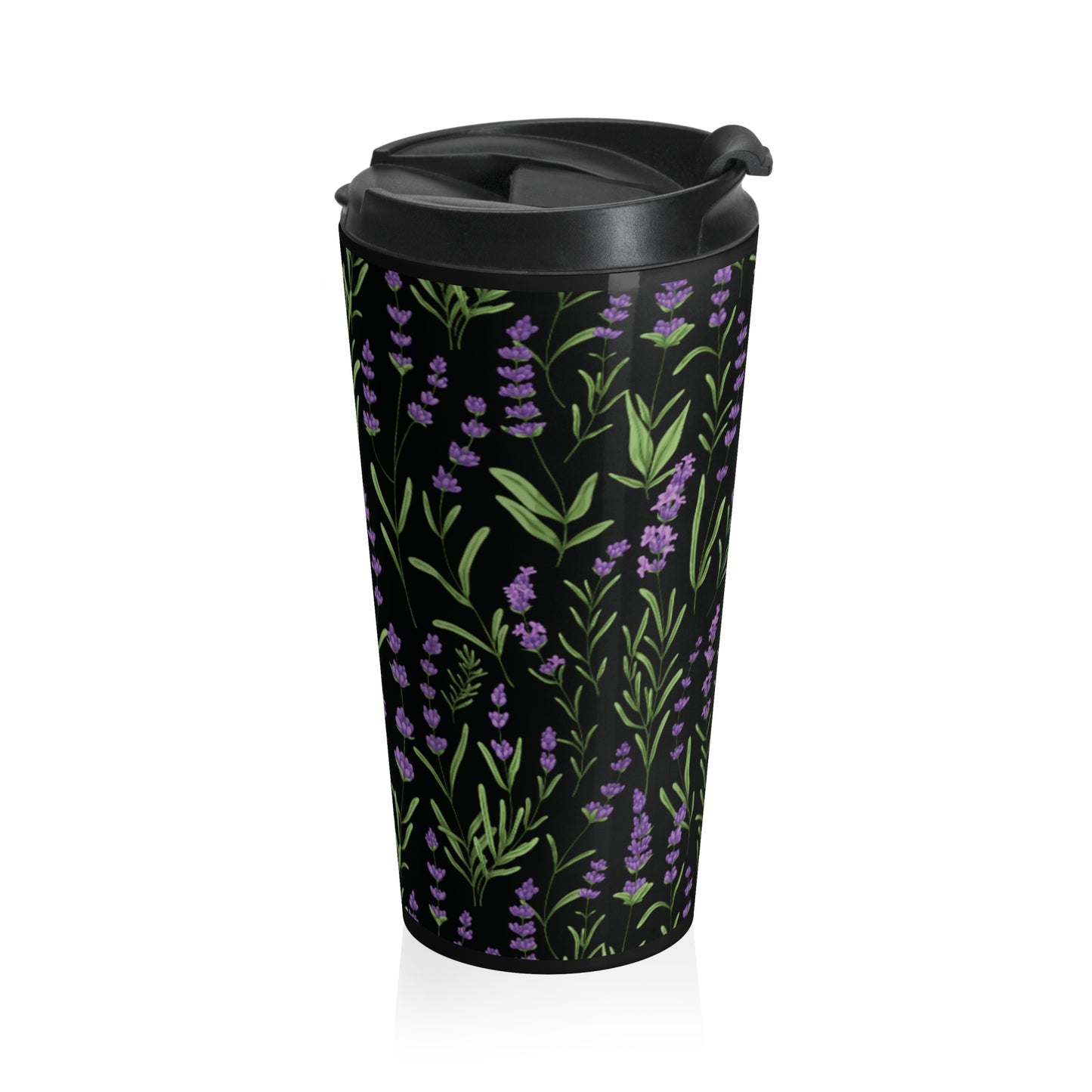 Purple Wildflowers Travel Mug