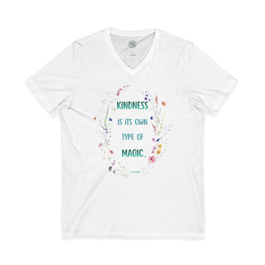 Kindness Is Magic V-Neck Tee (Adult)