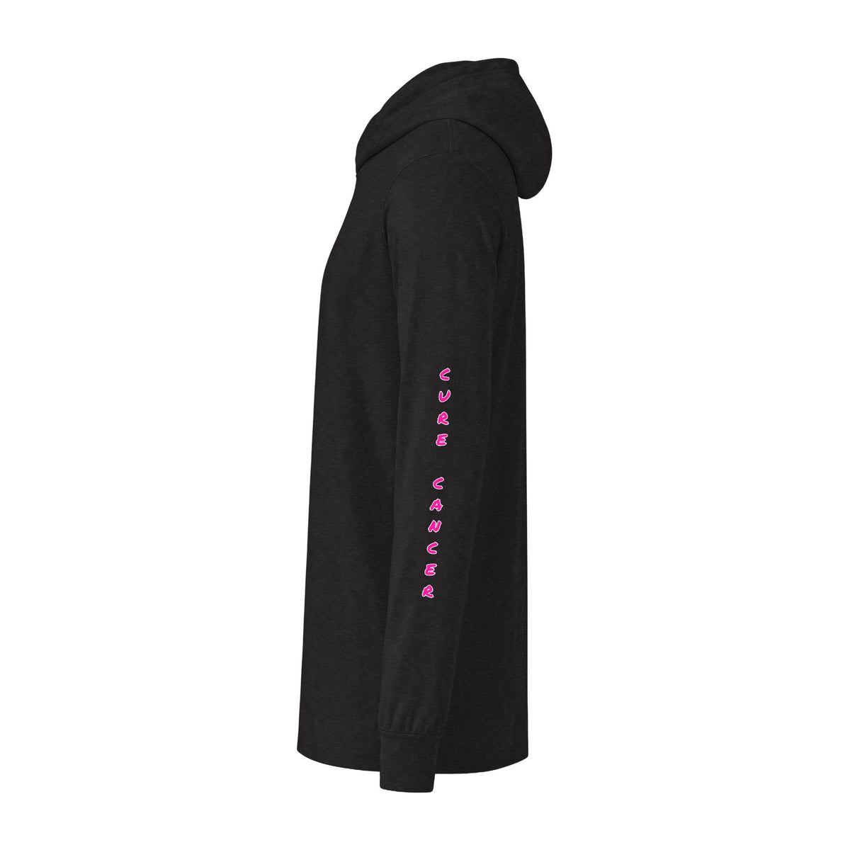 Breast Cancer Awareness/Research Hooded Long Sleeve Tee (Adult) — "In Honor of Someone I Love"