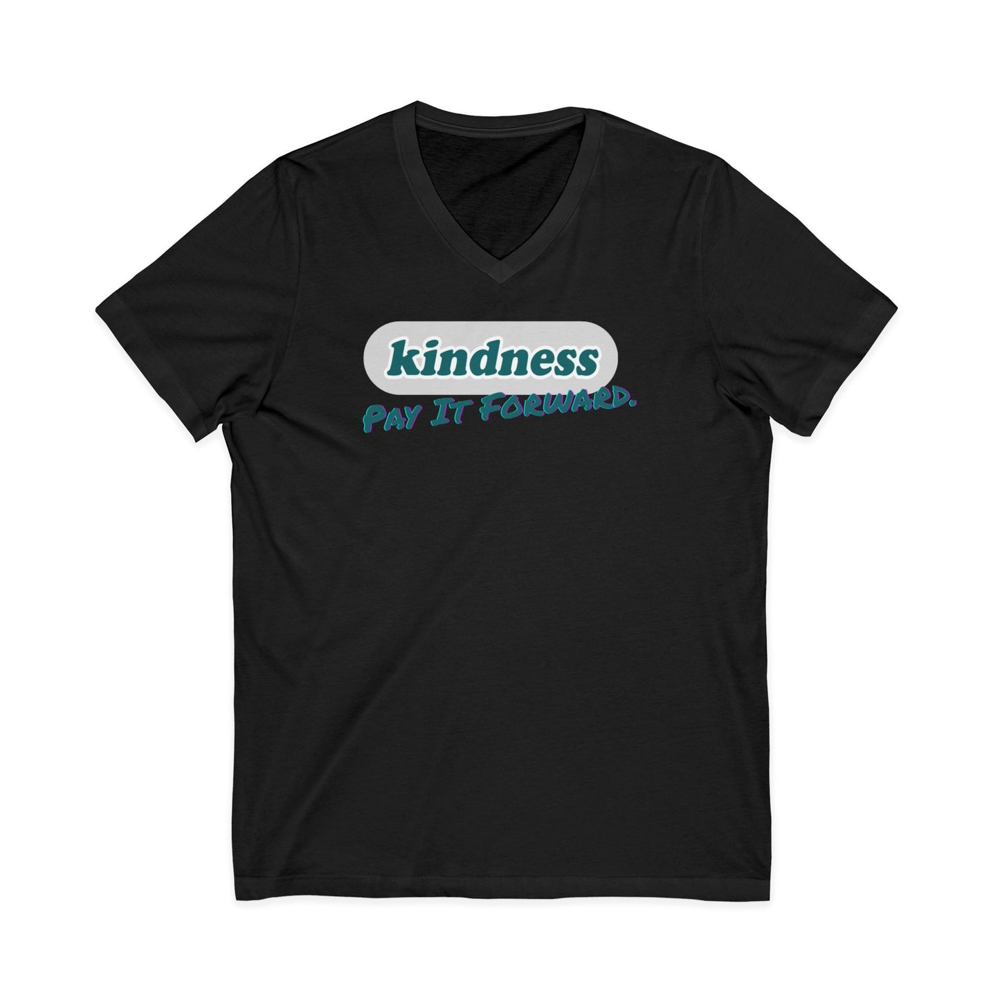Tee - V-Neck (Adult) - Kindness | Pay It Forward