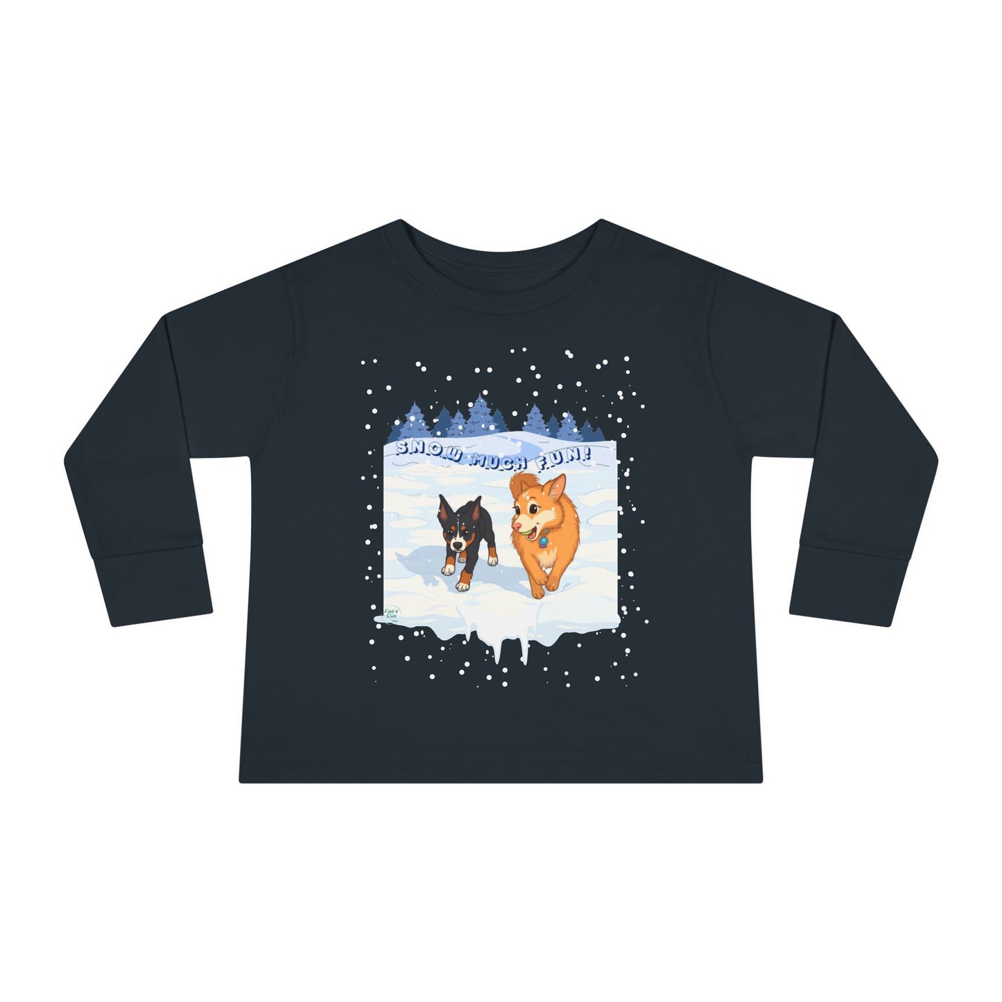 Tee - Long Sleeve (Toddler) - Snow Much Fun!