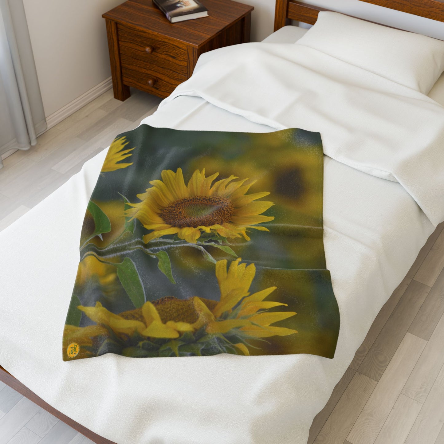 Blanket (Velveteen Plush) - Sunflower