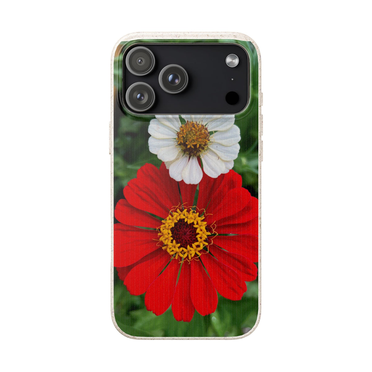 Zinnia Biodegradable Phone Case (original photo by Kind River Studio)