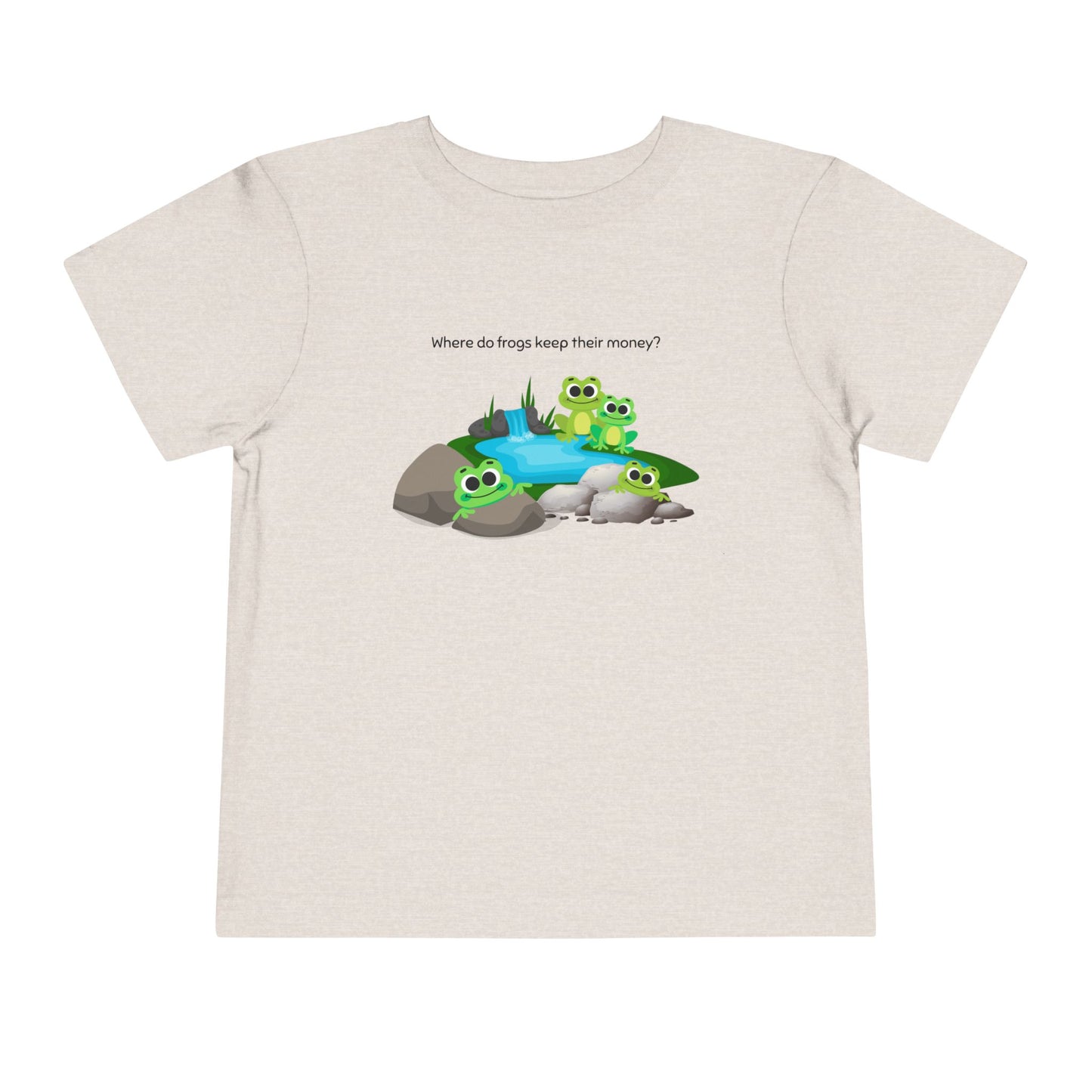 Frogs at the River Toddler Tee