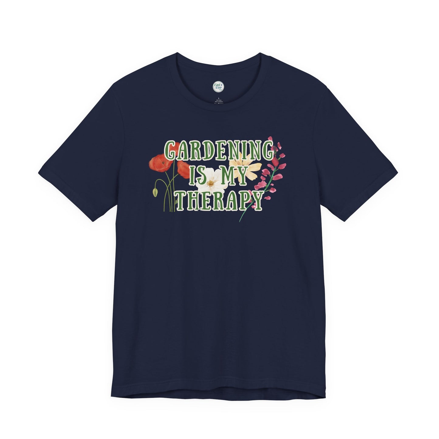 Tee - Short Sleeve (Adult) - Gardening Is My Therapy