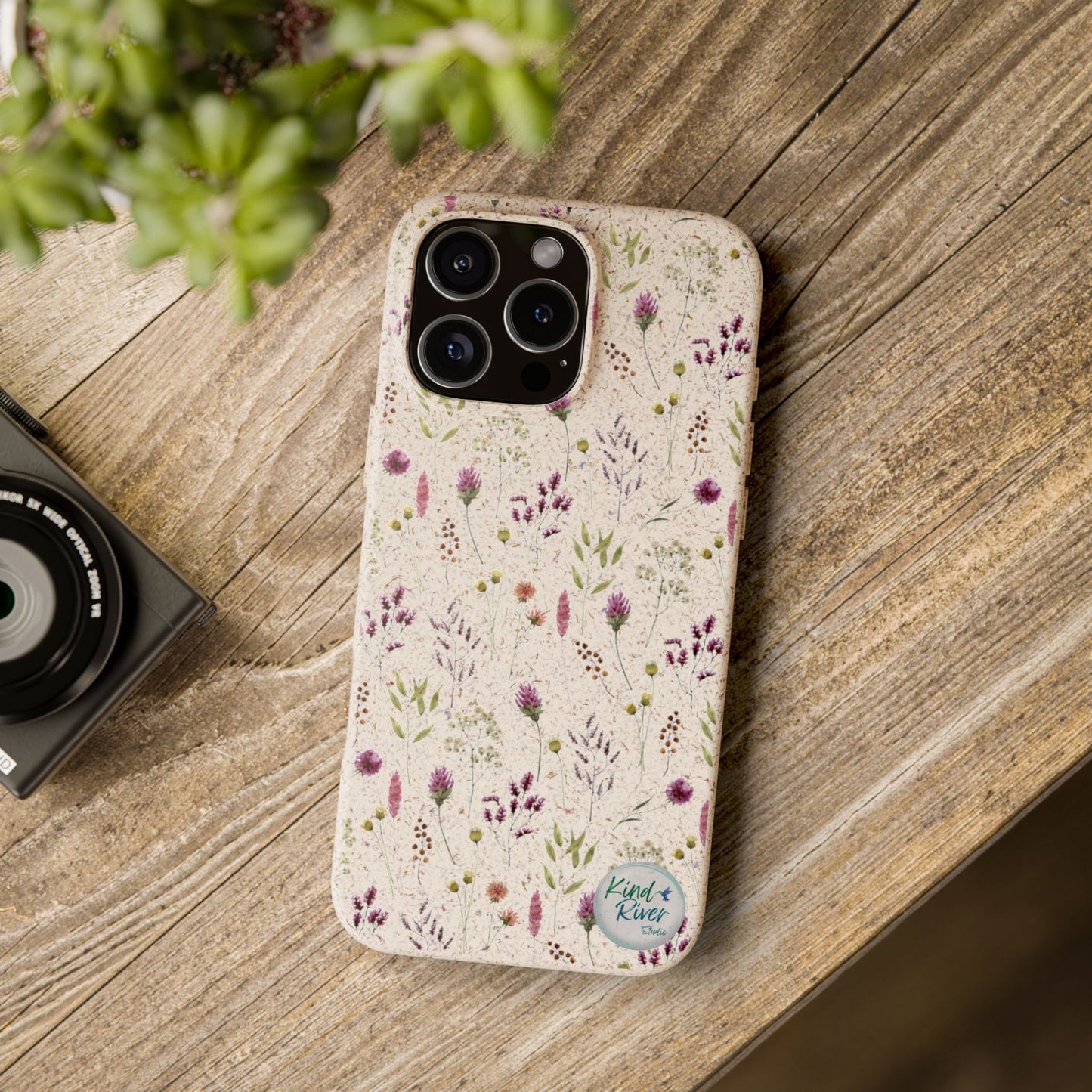Wildflowers Biodegradable Phone Case