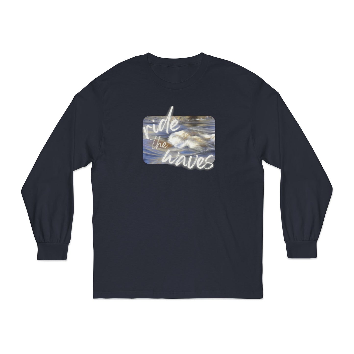 Tee - Long Sleeve (Adult) - Ride the Waves