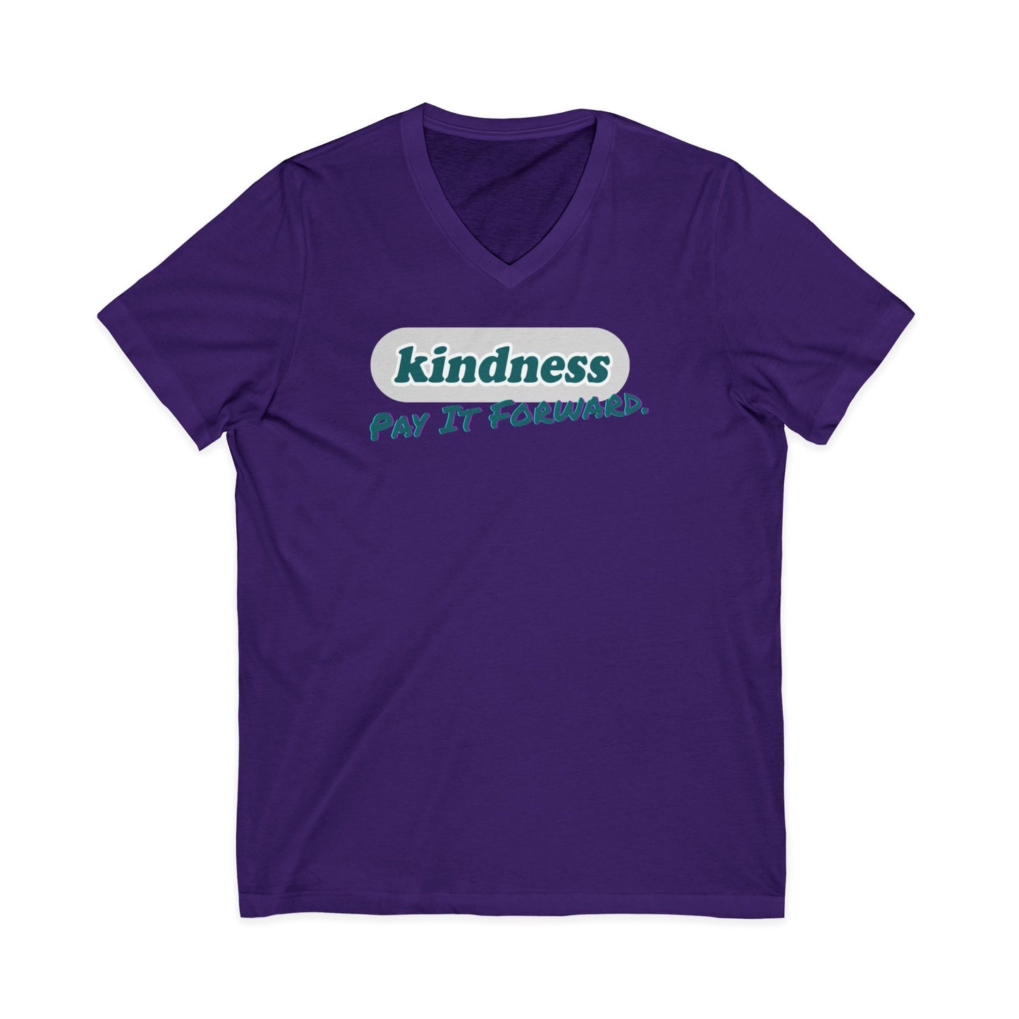 Tee - V-Neck (Adult) - Kindness | Pay It Forward