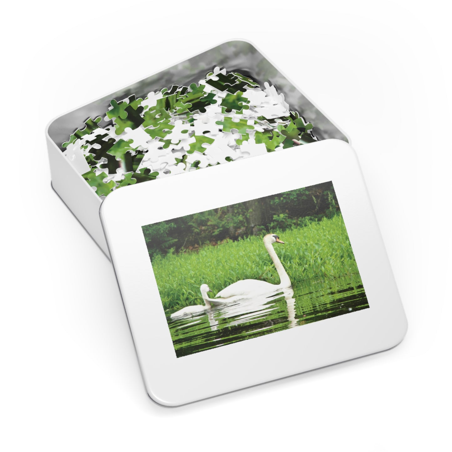 White Swans Jigsaw Puzzle