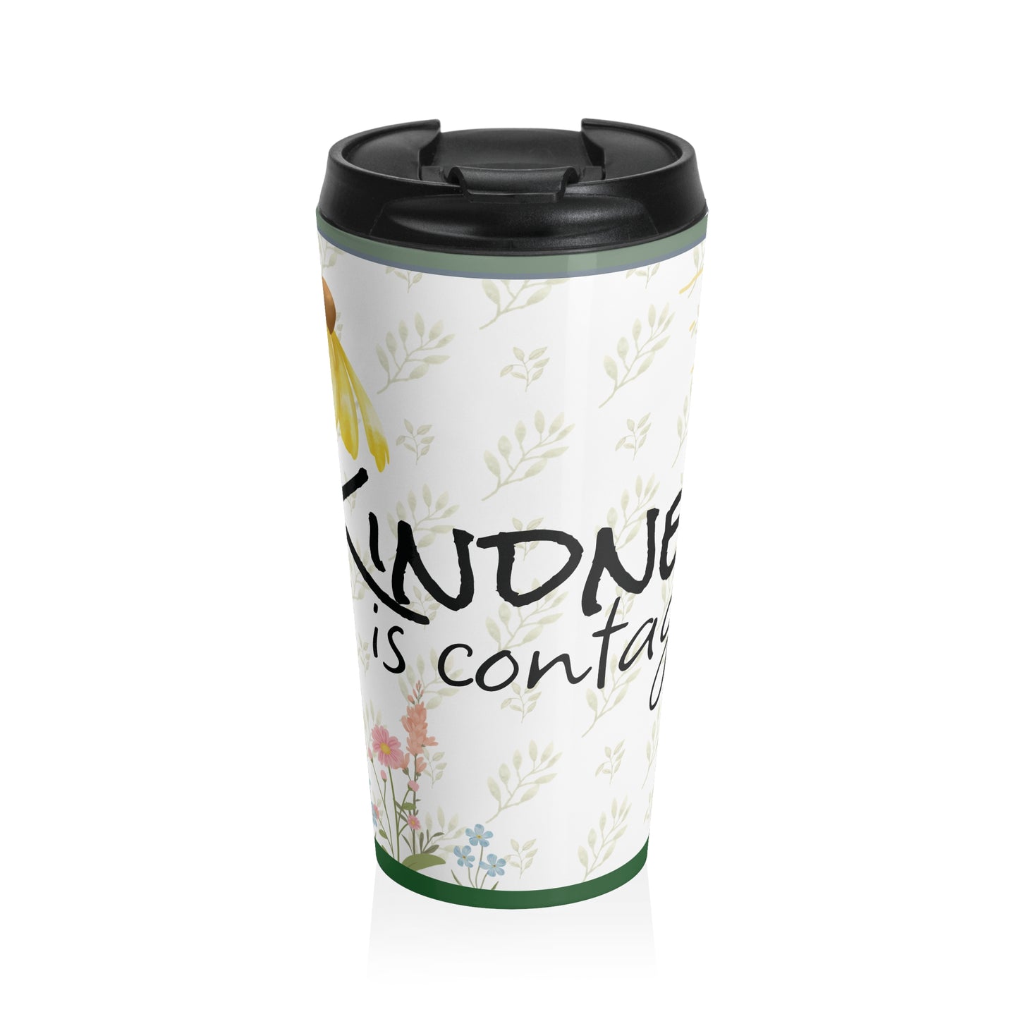 Kindness is Contagious Stainless Steel Travel Mug