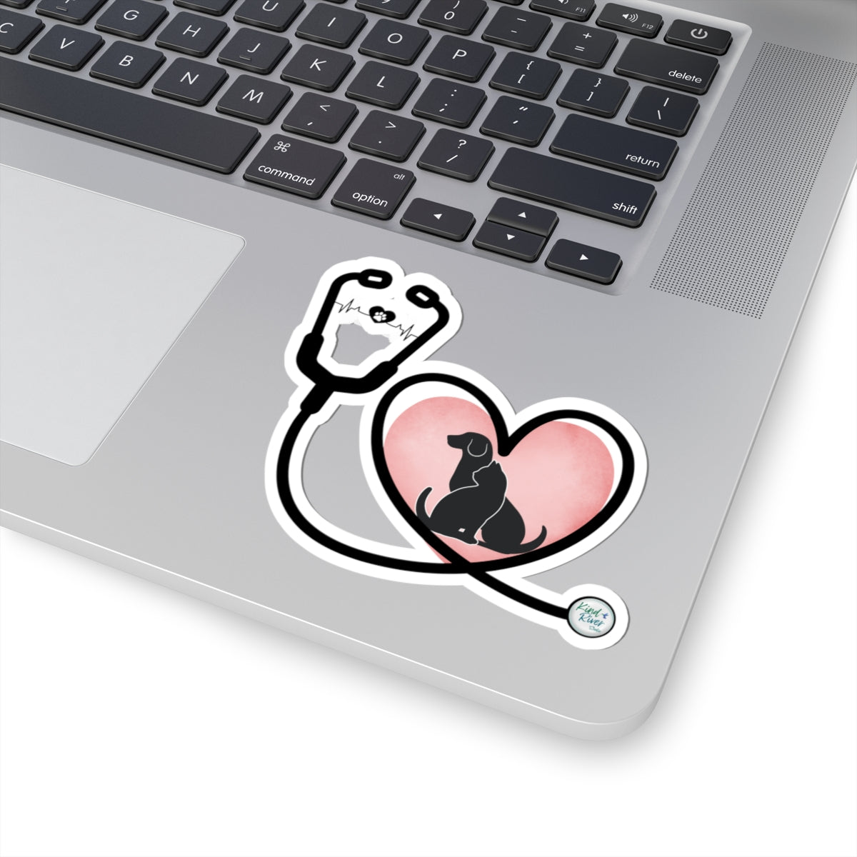 Stethoscope Heart Decal