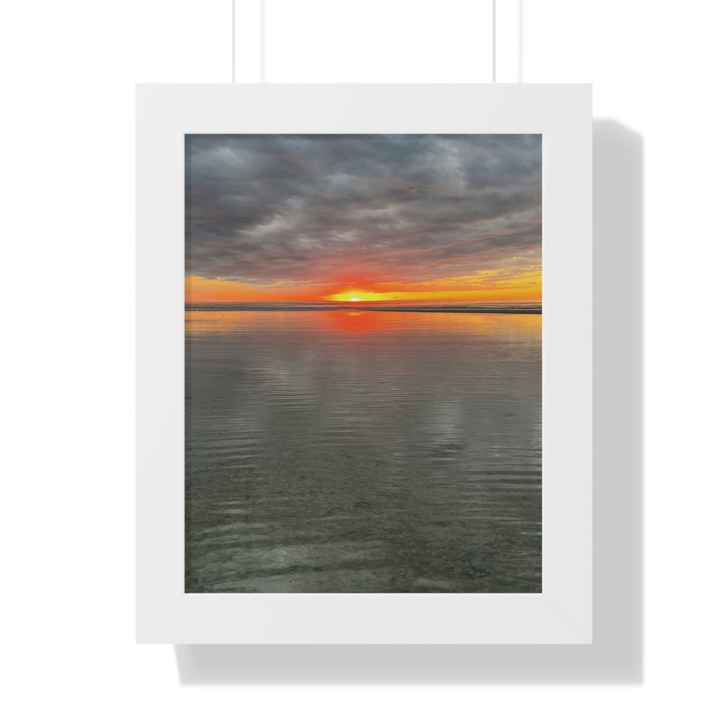Serene Sunset Framed Poster