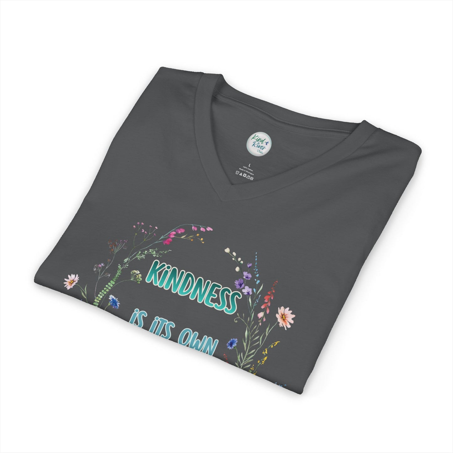 Kindness Is Magic V-Neck Tee (Adult)