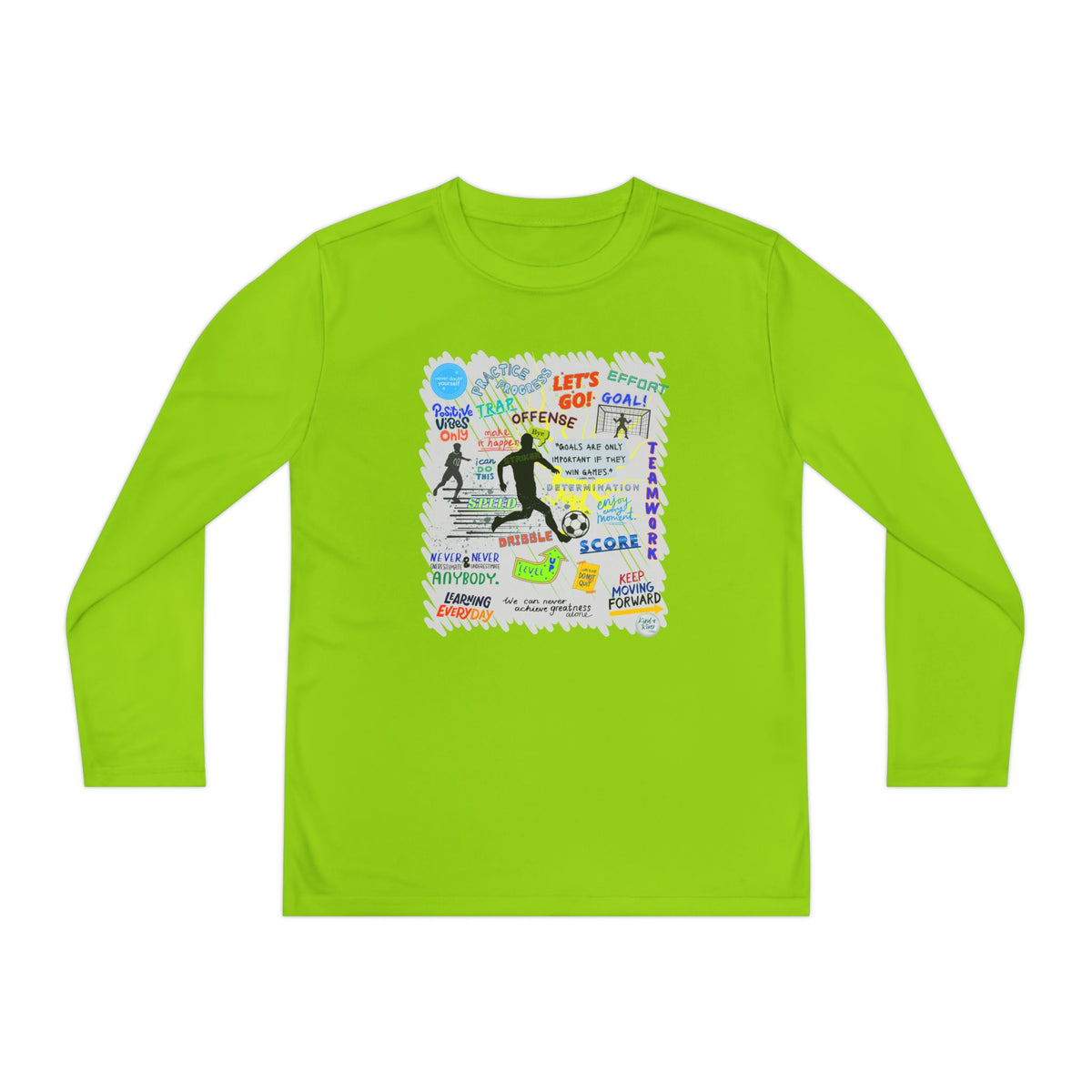 Striker Graphic Long Sleeve Tee (Youth)