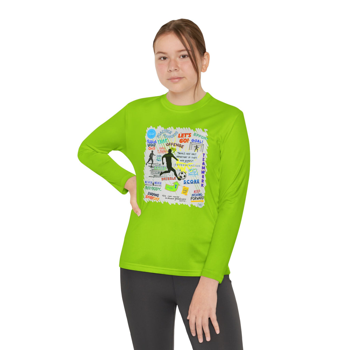 Striker Graphic Long Sleeve Tee (Youth)