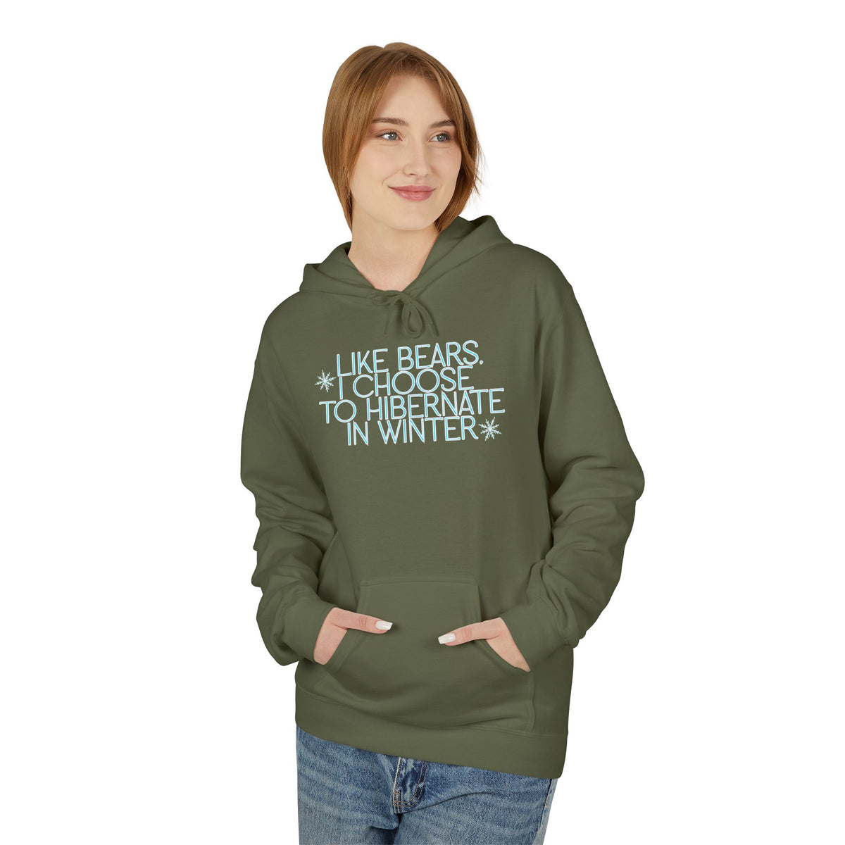 Like Bears Hibernate Hoodie (Adult)