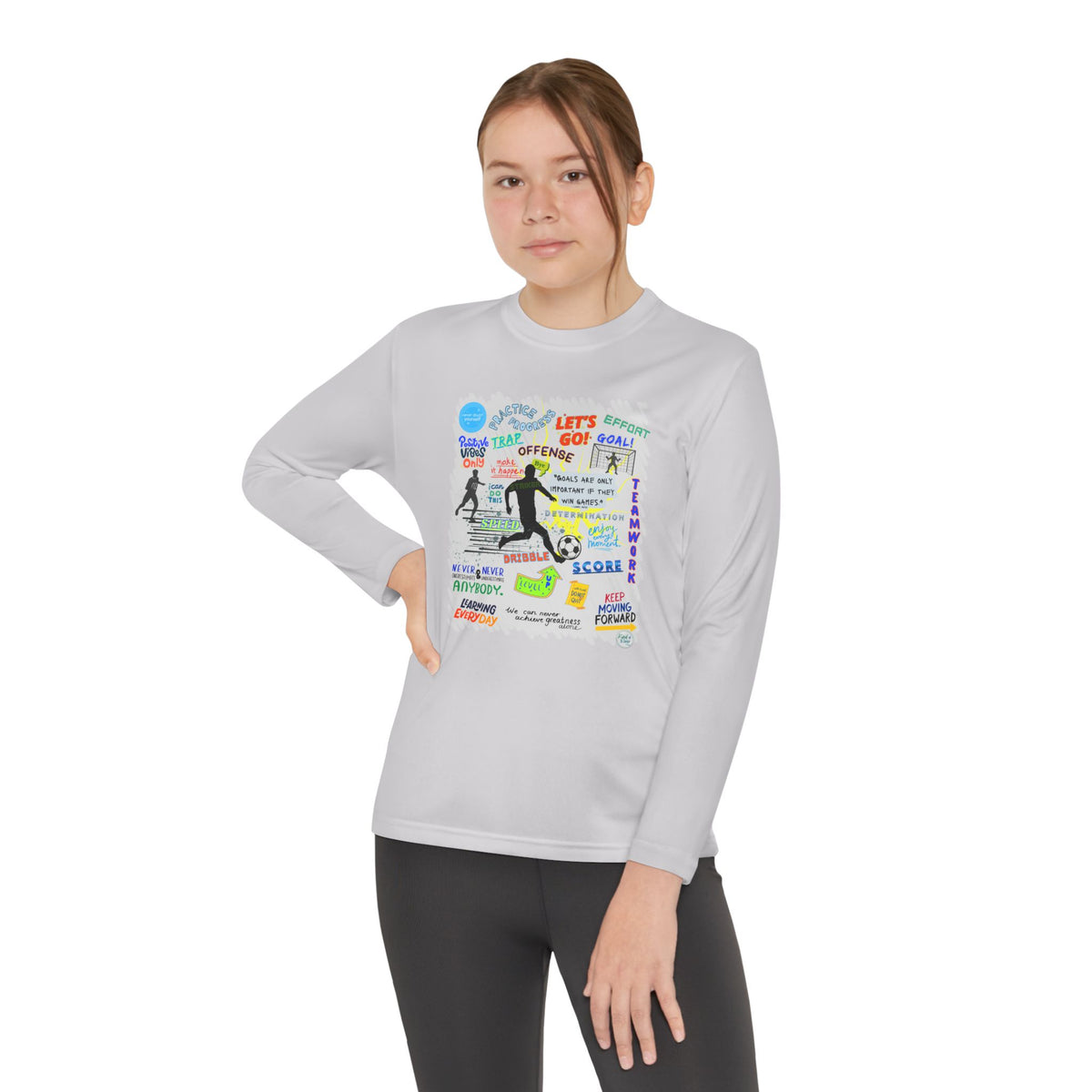 Striker Graphic Long Sleeve Tee (Youth)