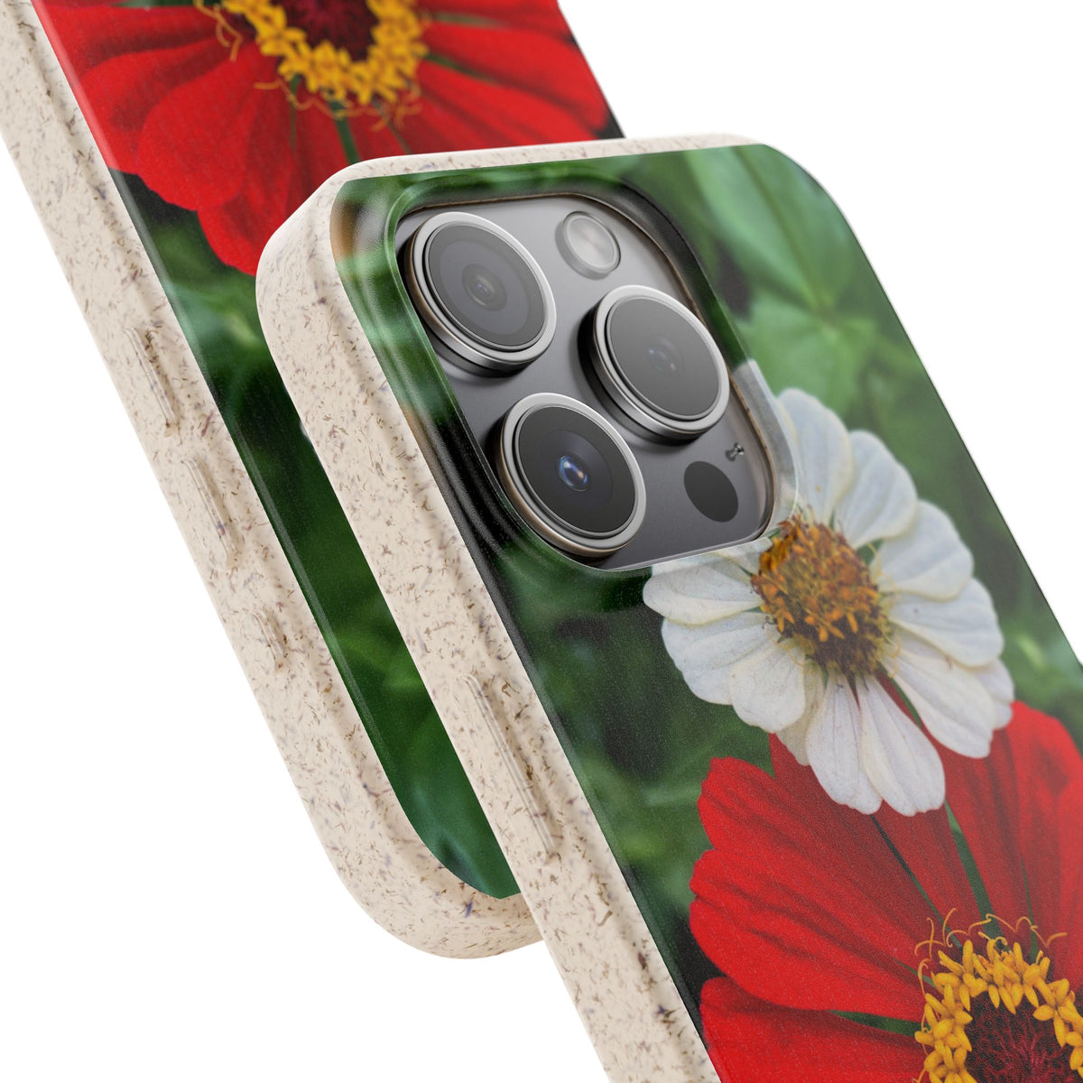Zinnia Biodegradable Phone Case (original photo by Kind River Studio)