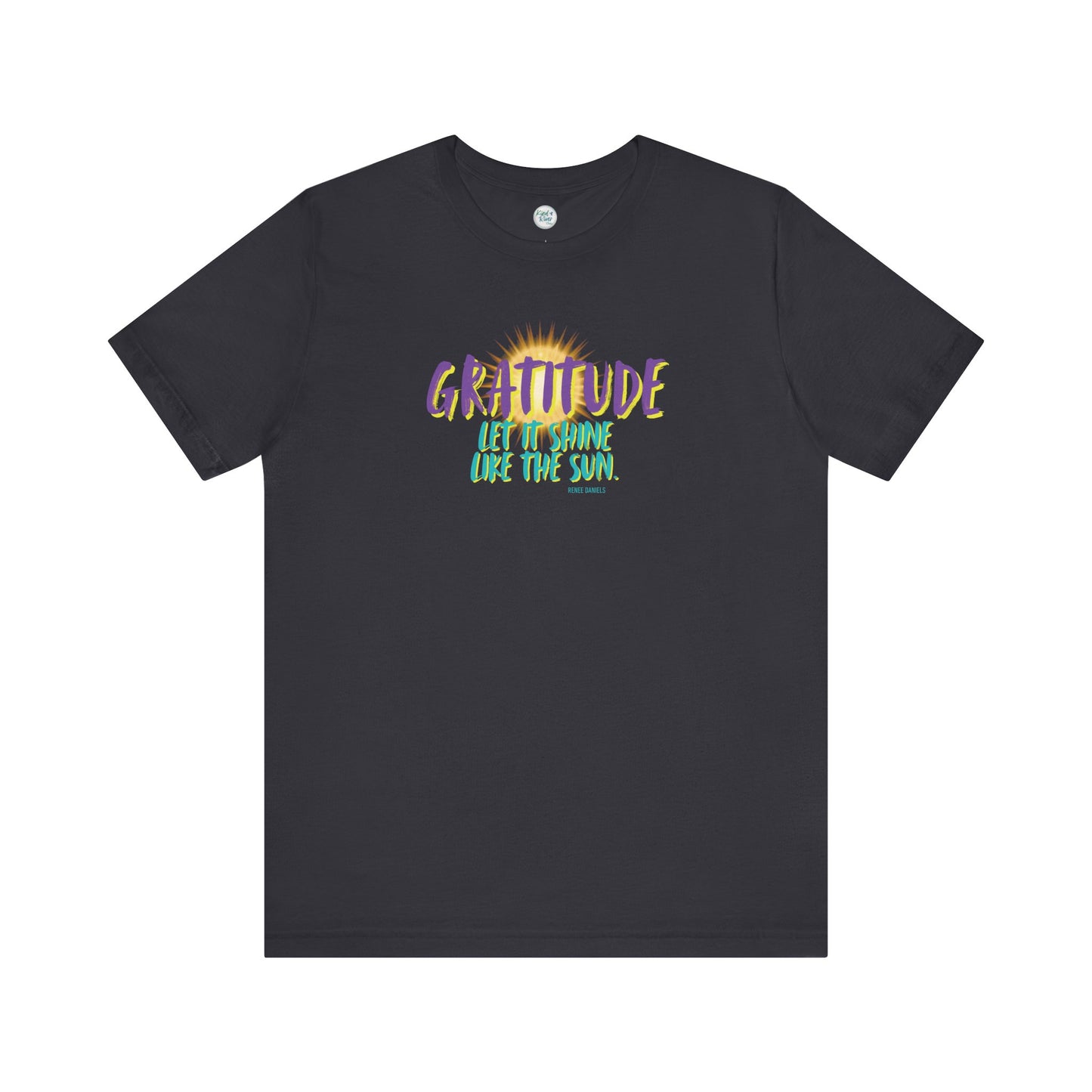 Let Gratitude Shine Crewneck Tee (Adult)
