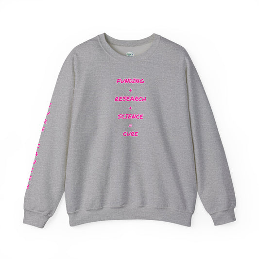 Breast Cancer Awareness Crewneck Sweatshirt (Adult) — "In Honor of My Loved One"