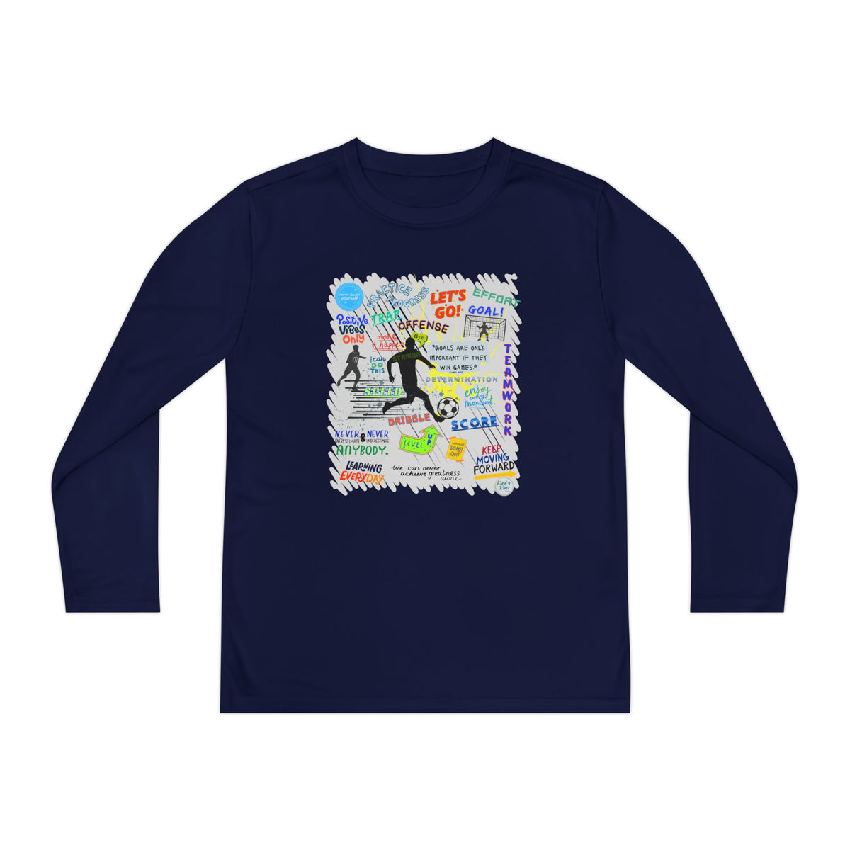 Striker Graphic Long Sleeve Tee (Youth)