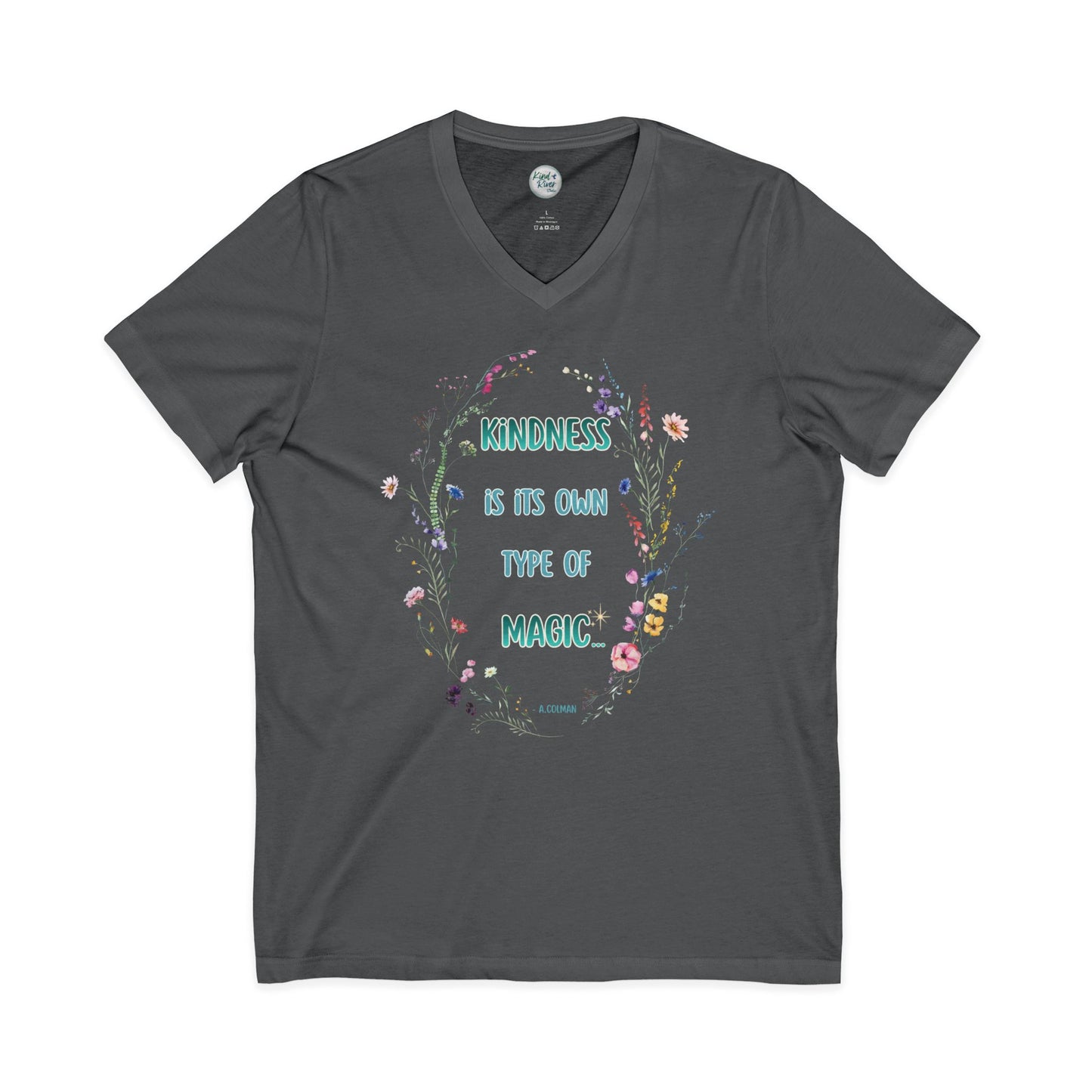 Kindness Is Magic V-Neck Tee (Adult)