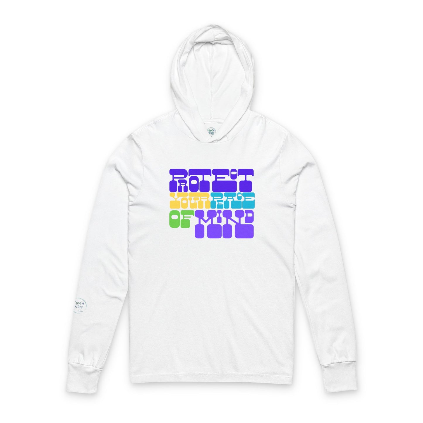 Tee - Long Sleeve with Hood (Adult) - Peace of Mind