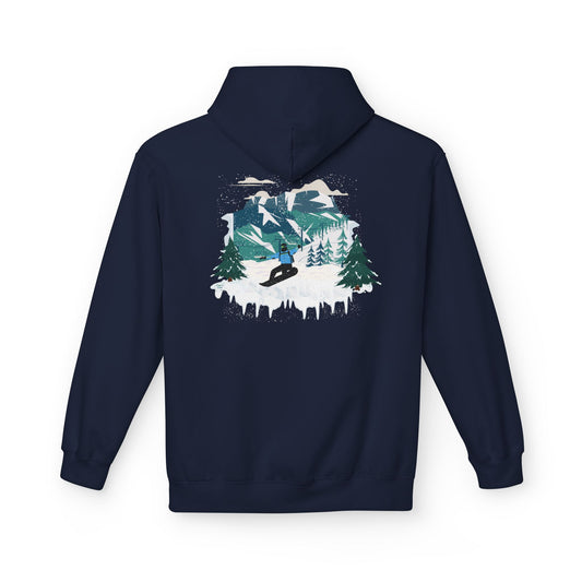 CUSTOM DESIGN - Snowboarding Hoodie (Adult)
