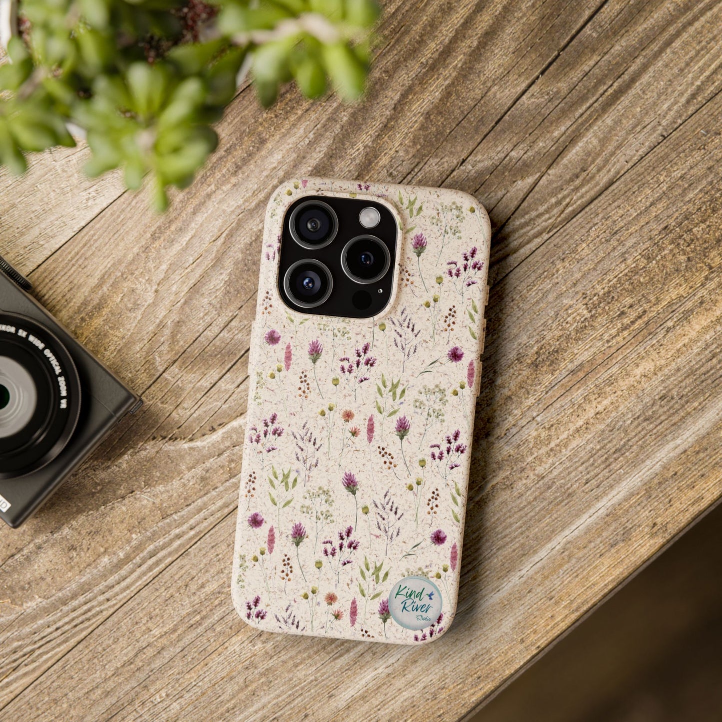 Wildflowers Biodegradable Phone Case