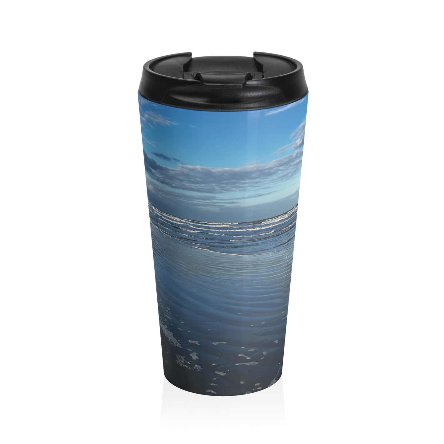 Ocean's Edge Travel Mug  (original photograph by Kind River Studio)