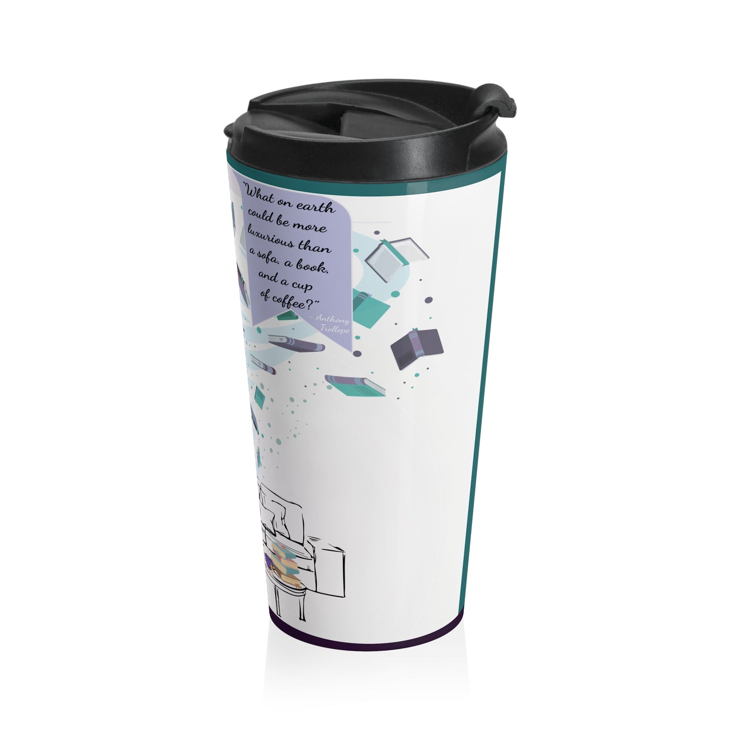 A Good Book Travel Mug