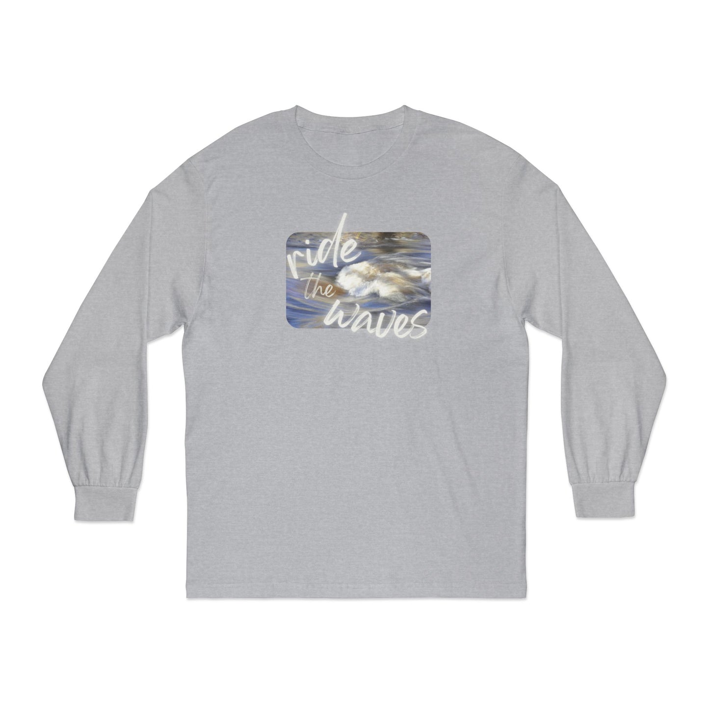 Tee - Long Sleeve (Adult) - Ride the Waves
