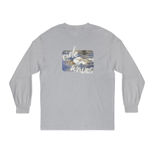 Tee - Long Sleeve (Adult) - Ride the Waves