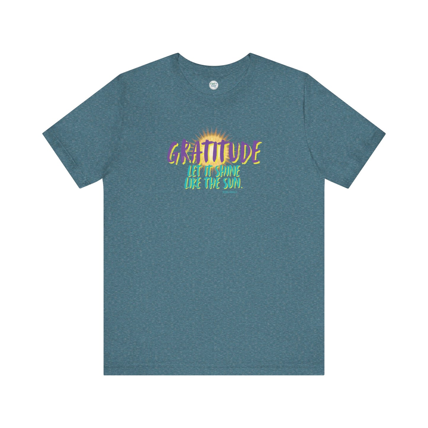 Let Gratitude Shine Crewneck Tee (Adult)