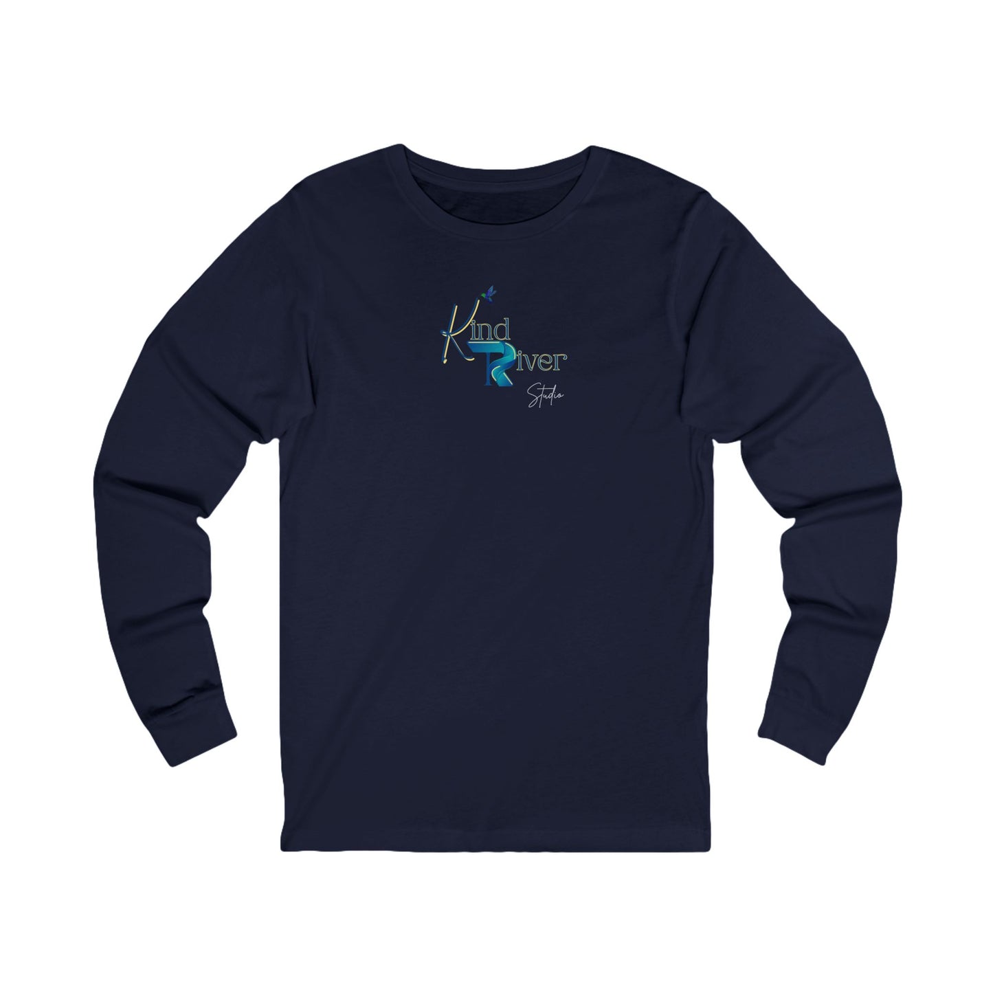 Tee - Long Sleeve (Adult) - Kind River Studio Small Logo