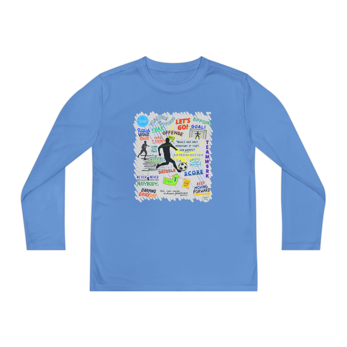 Striker Graphic Long Sleeve Tee (Youth)