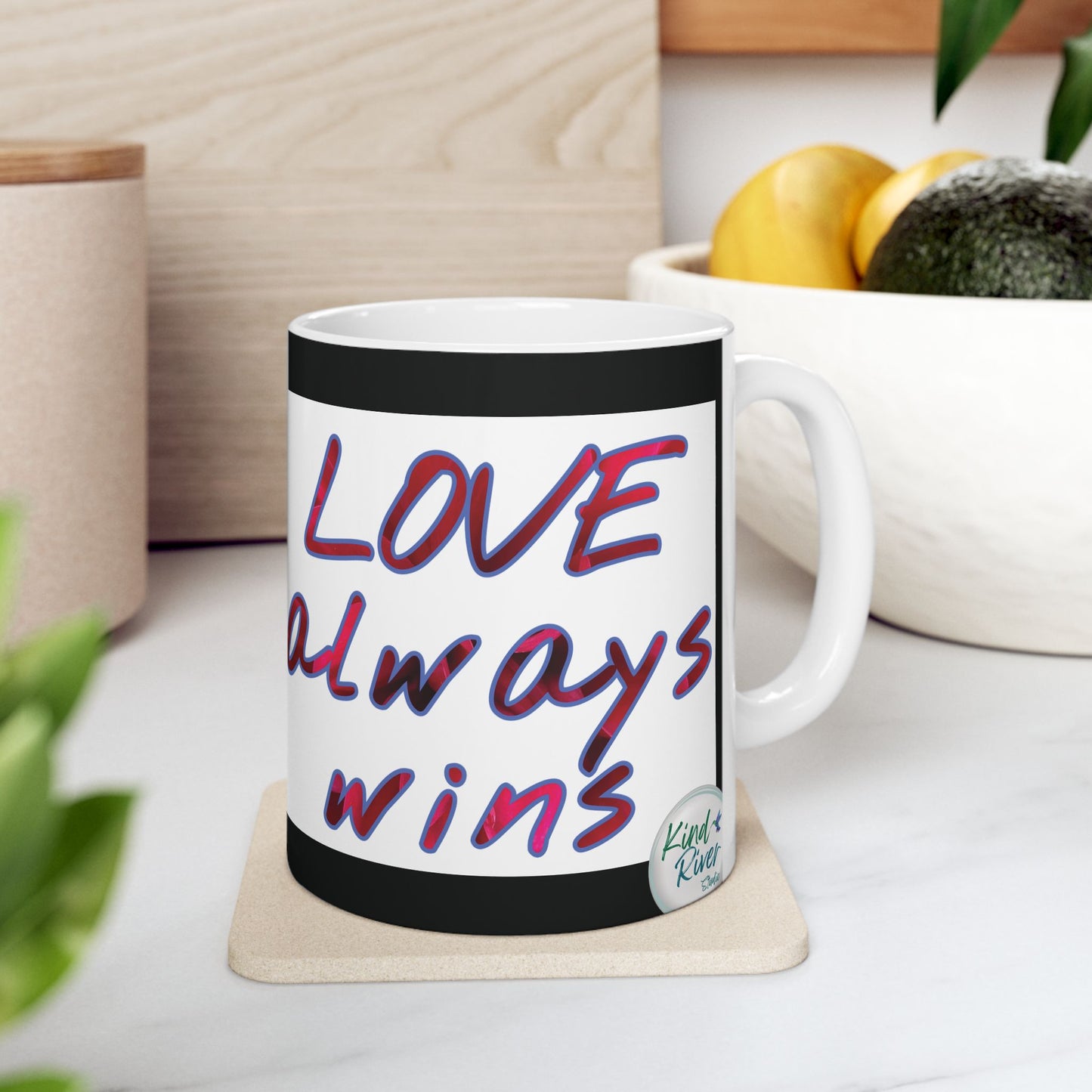 Mug - Ceramic (11 oz | 15 oz) - LOVE always wins