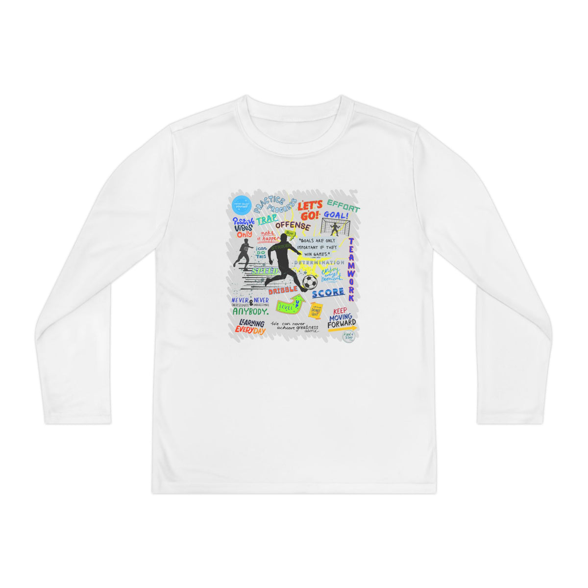 Striker Graphic Long Sleeve Tee (Youth)