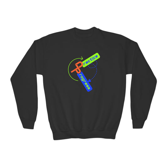 Sweatshirt - Crewneck (Youth) - Practice to Progress