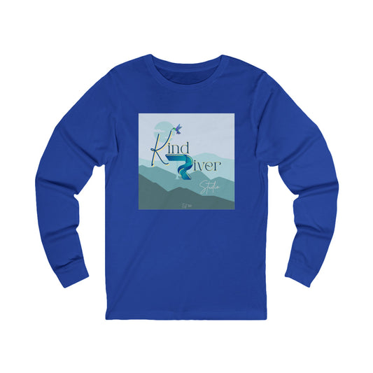 Tee - Long Sleeve (Adult) - Kind River Studio Large Logo