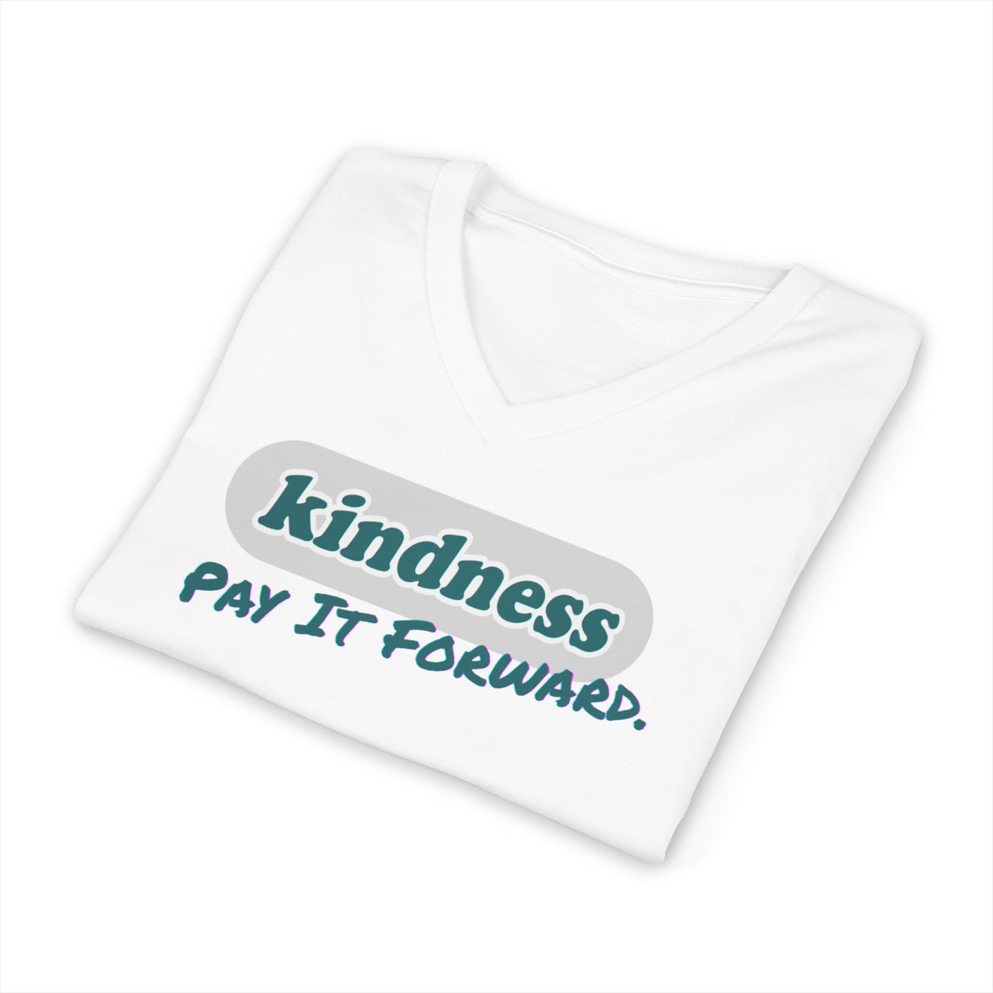 Tee - V-Neck (Adult) - Kindness | Pay It Forward