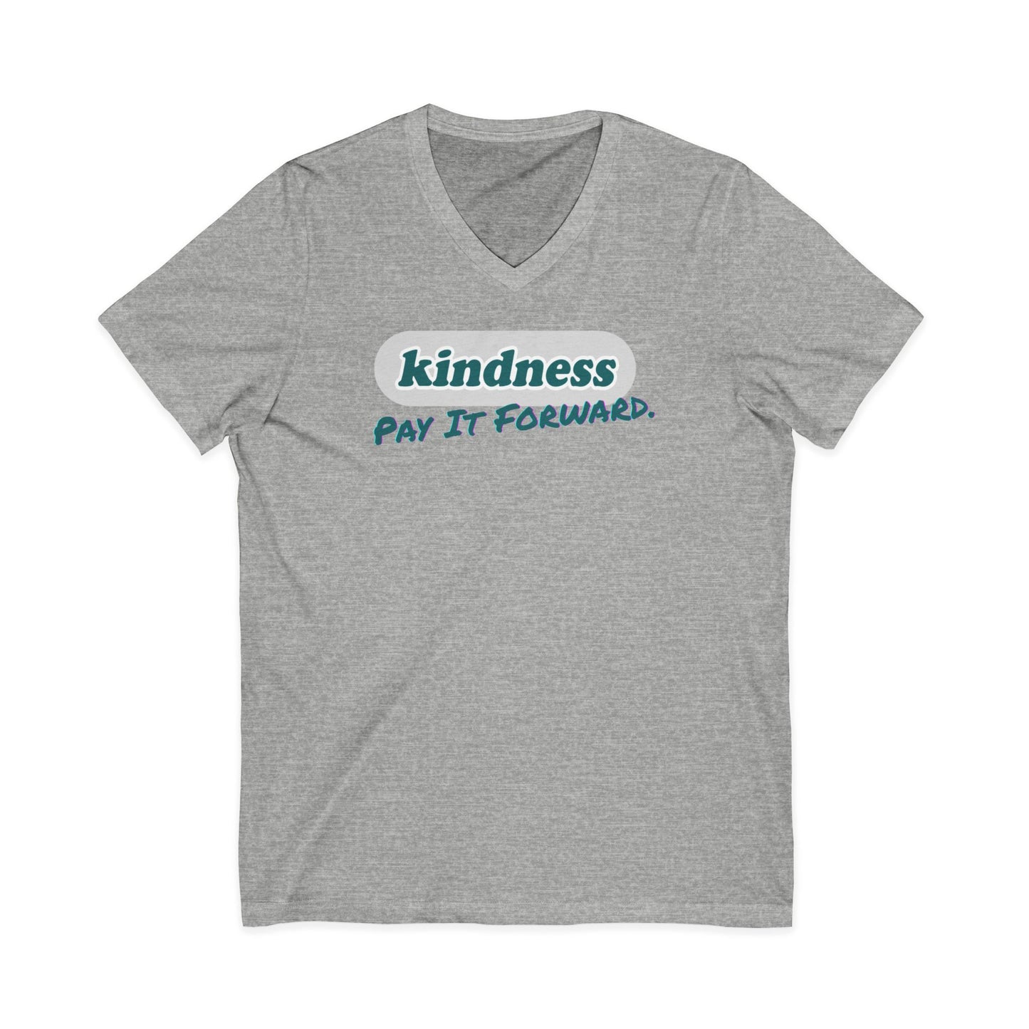 Tee - V-Neck (Adult) - Kindness | Pay It Forward