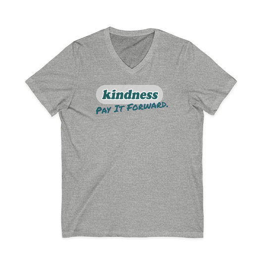 Tee - V-Neck (Adult) - Kindness | Pay It Forward